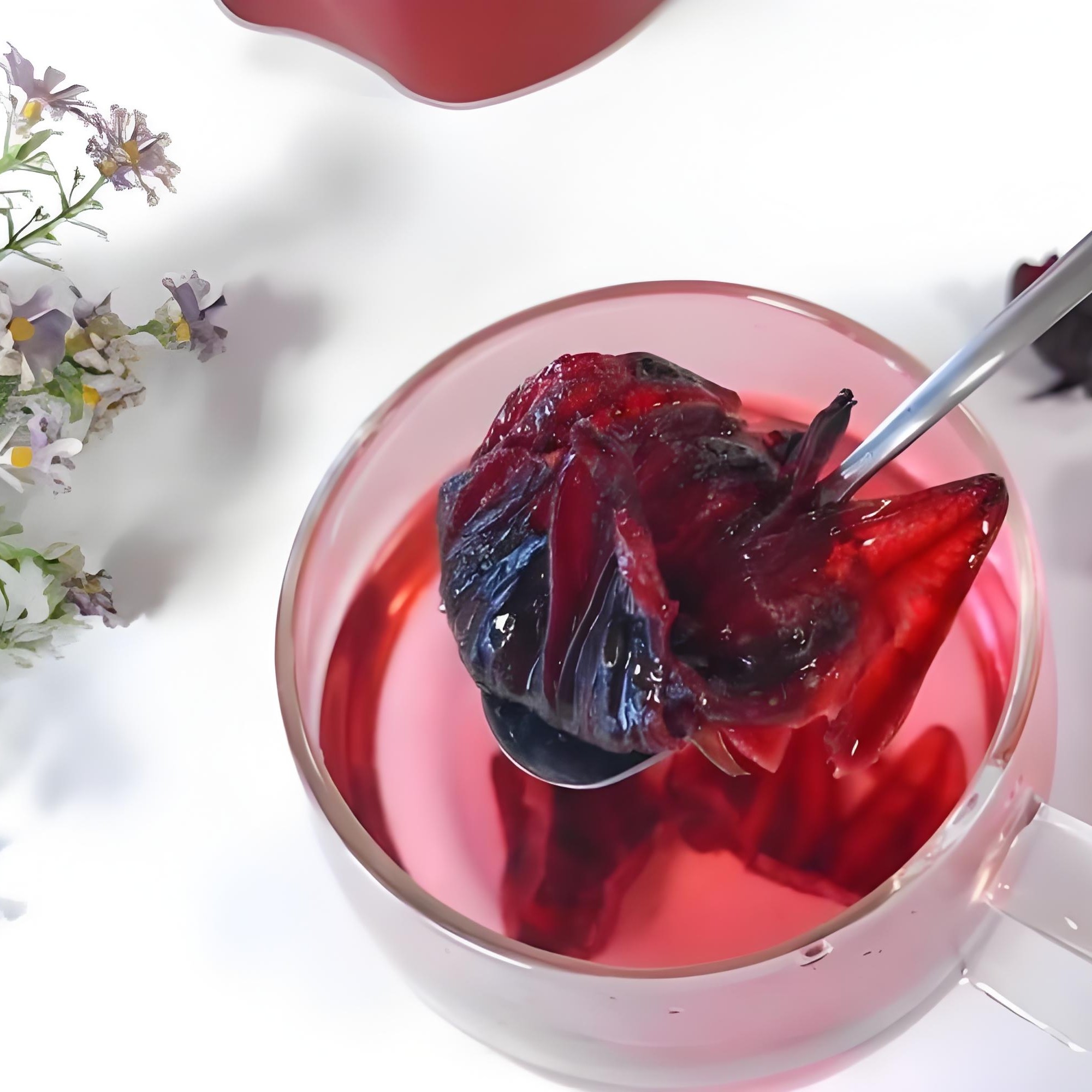 乡行者走乡村洛神花菜干