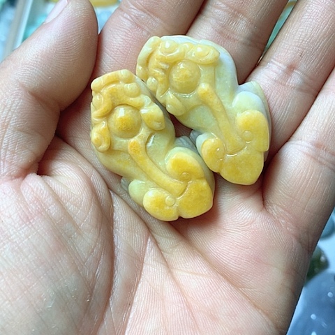 翡翠颈饰未镶嵌天然缅甸翡翠a货