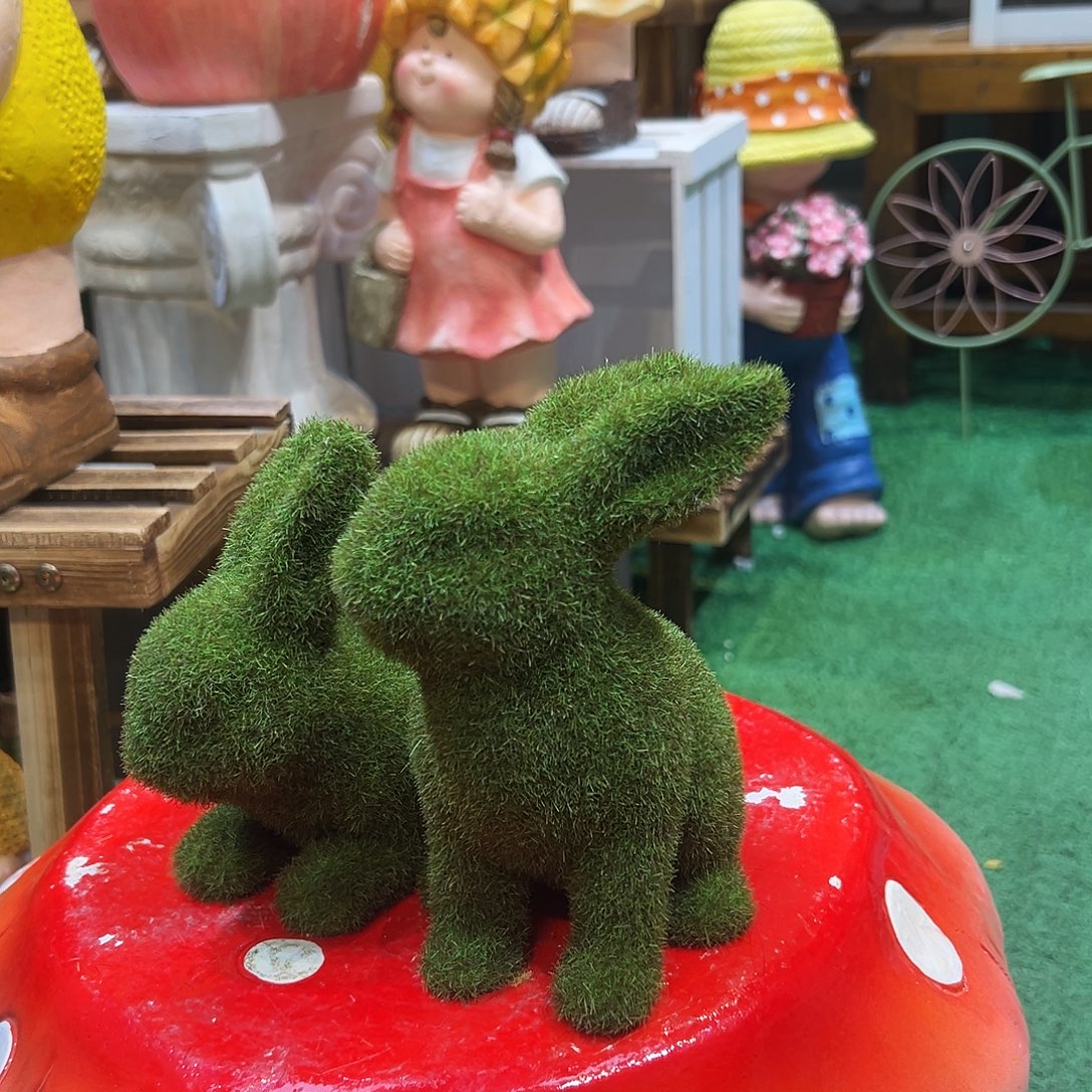 花园摆件红红火火