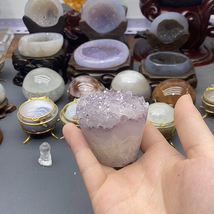 未镶嵌大型摆件（非配饰）紫晶