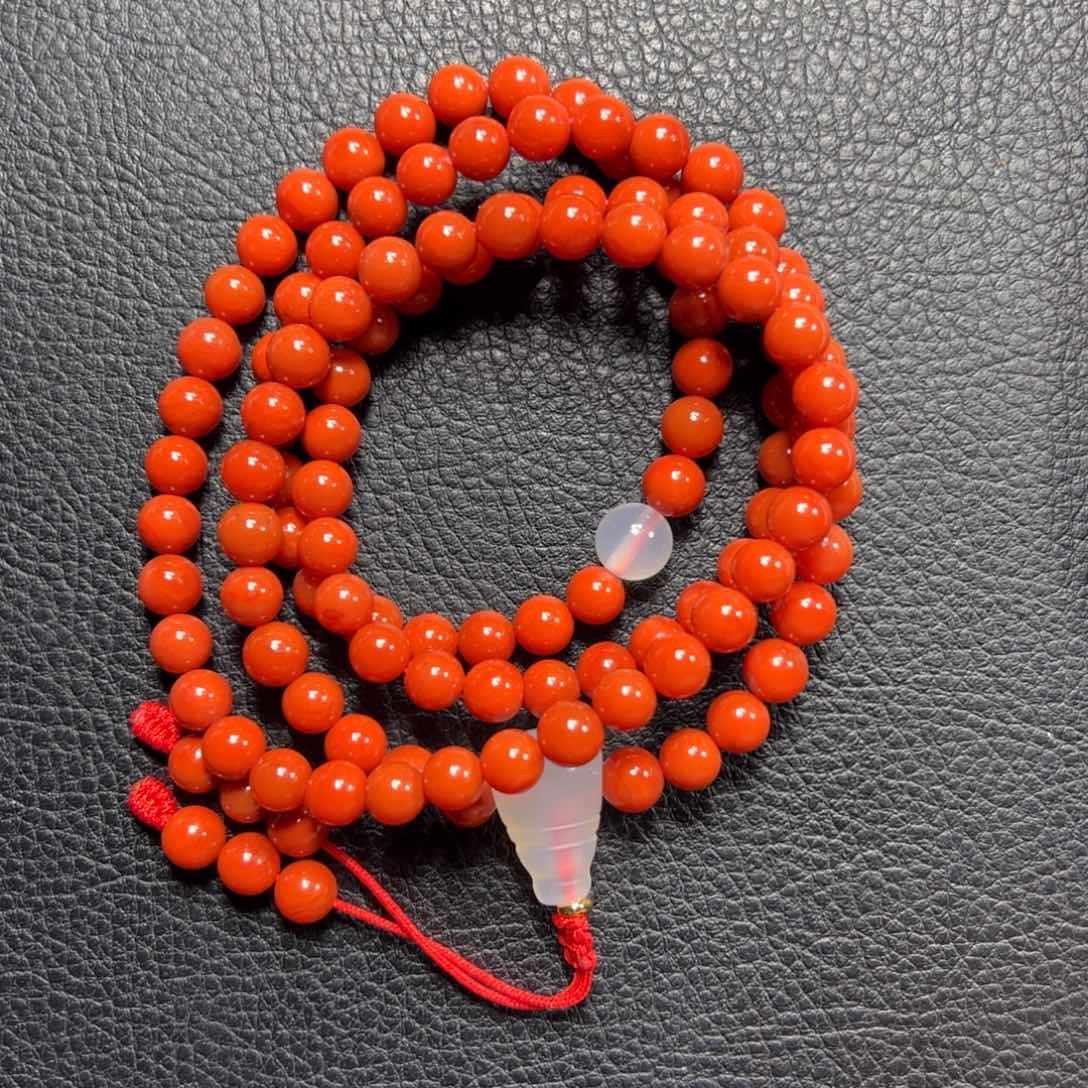 南红玛瑙6➕冷水河108未镶嵌