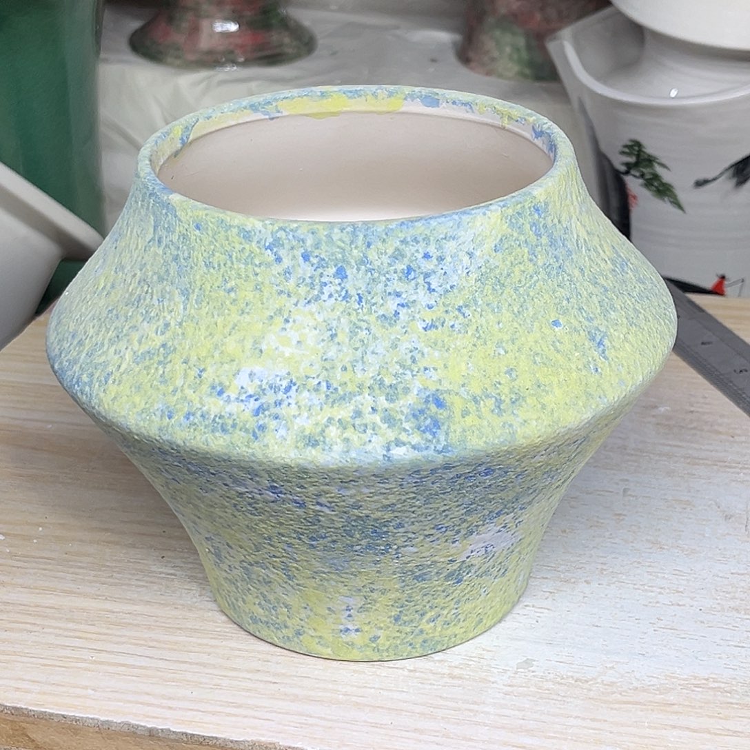 陶瓷绿植多肉微瑕花盆外口径：11*13
