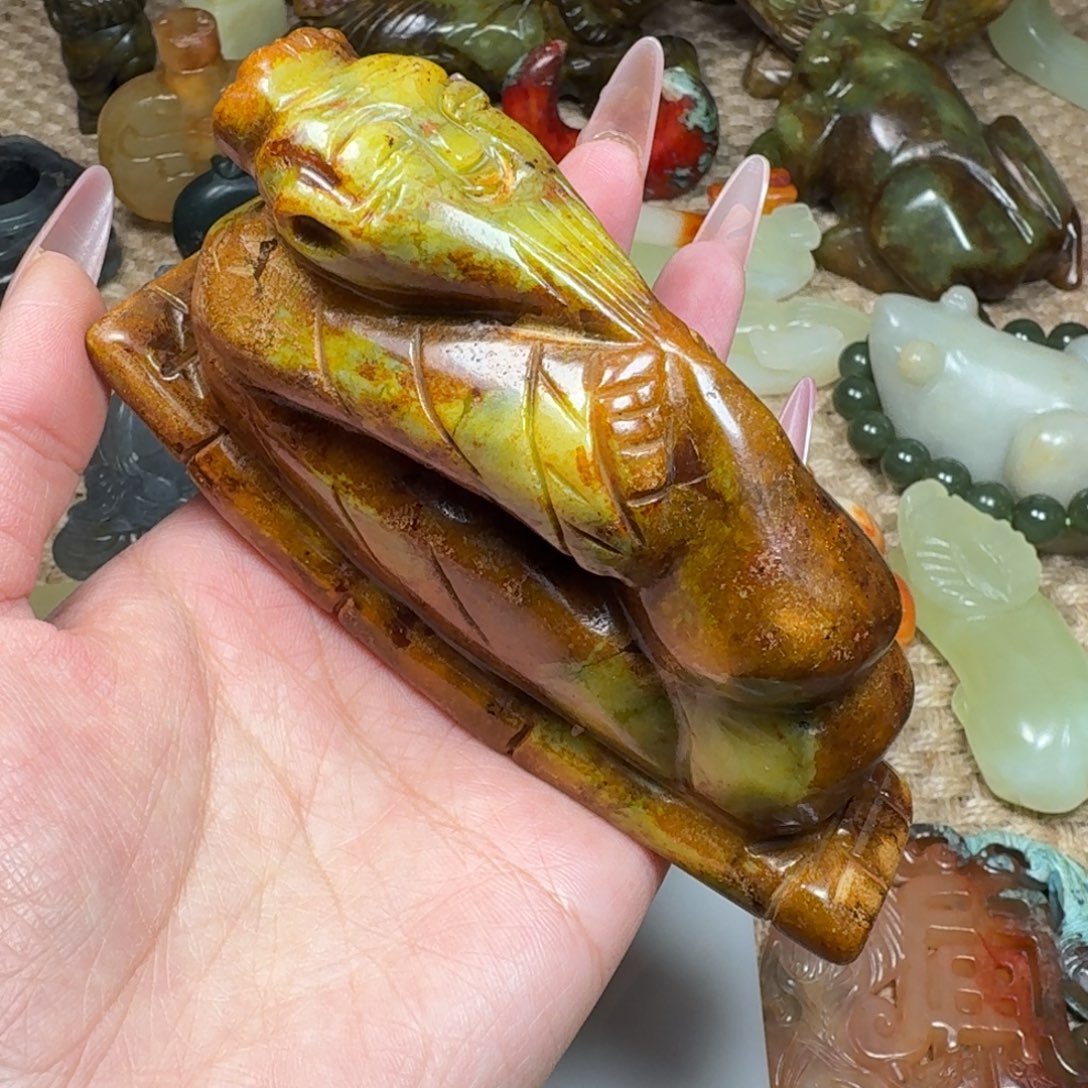 白玉菩提吊坠挂件