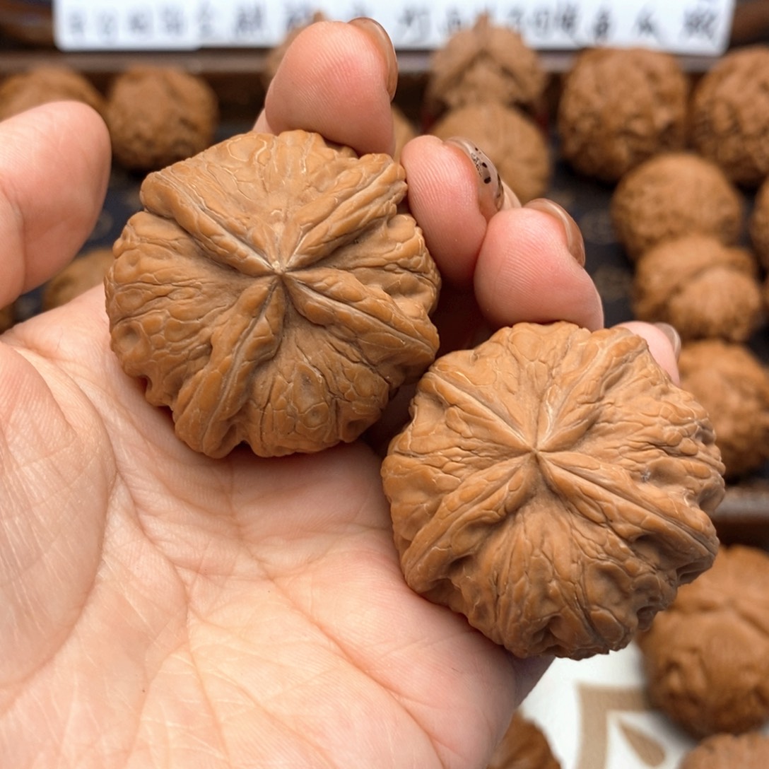 大***哥文玩核桃把件364号元宝四棱