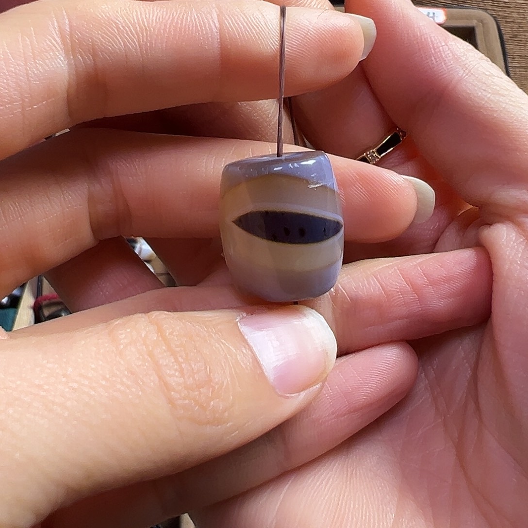 用***9玛瑙/玉髓未镶嵌手链锁骨链