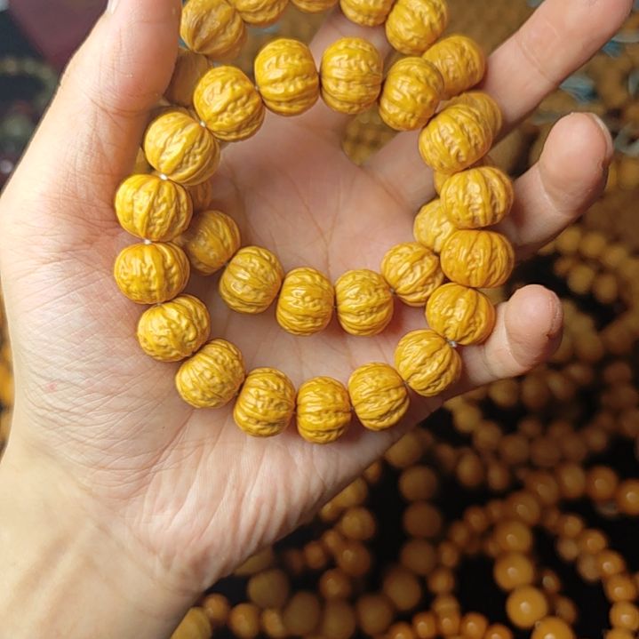 不***猪核桃手串/手链两串京八棱 串手持