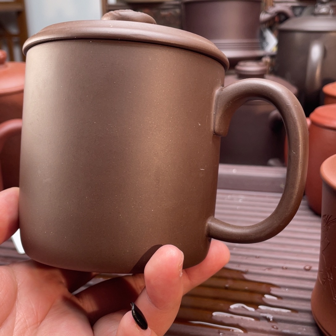 紫砂茶杯宜兴紫砂杯