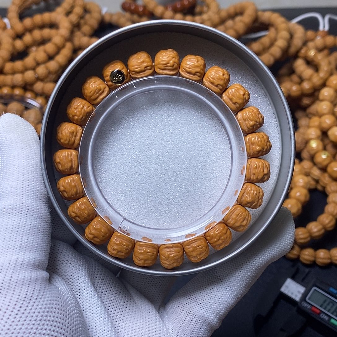 猴头核桃手串金标毕业蛤蟆头10➕全品42号