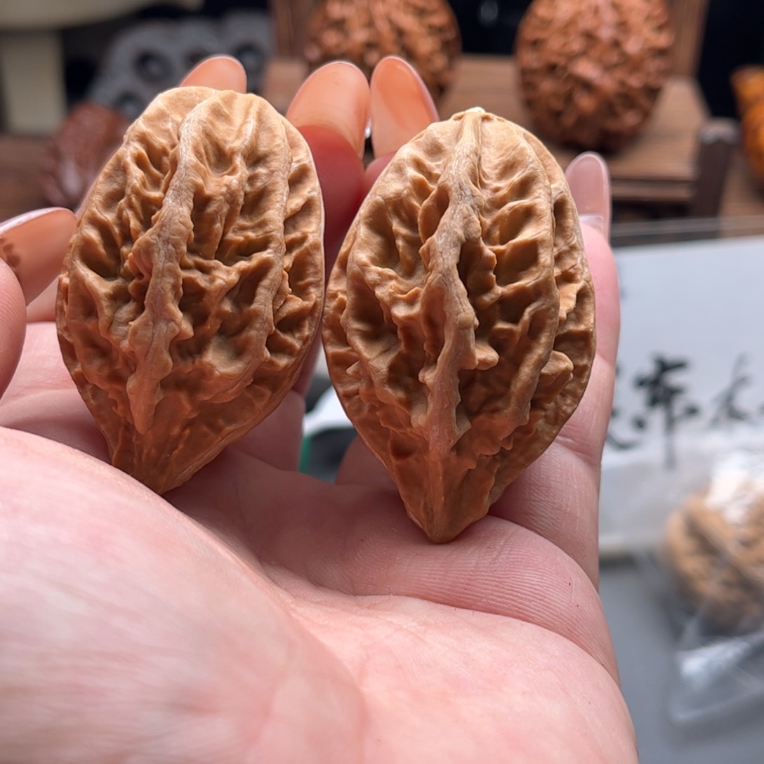 文玩核桃把件关东木子家楸大胖94