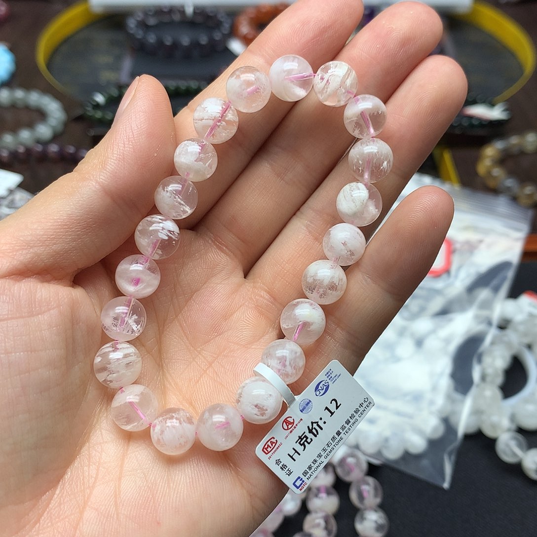 水晶手链未镶嵌溜**儿手链