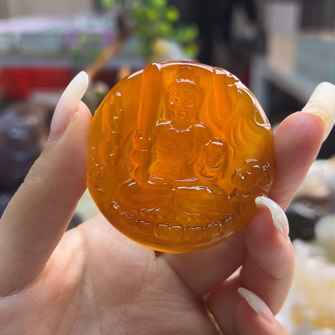 玛瑙/玉髓未镶嵌吊坠(不含链)