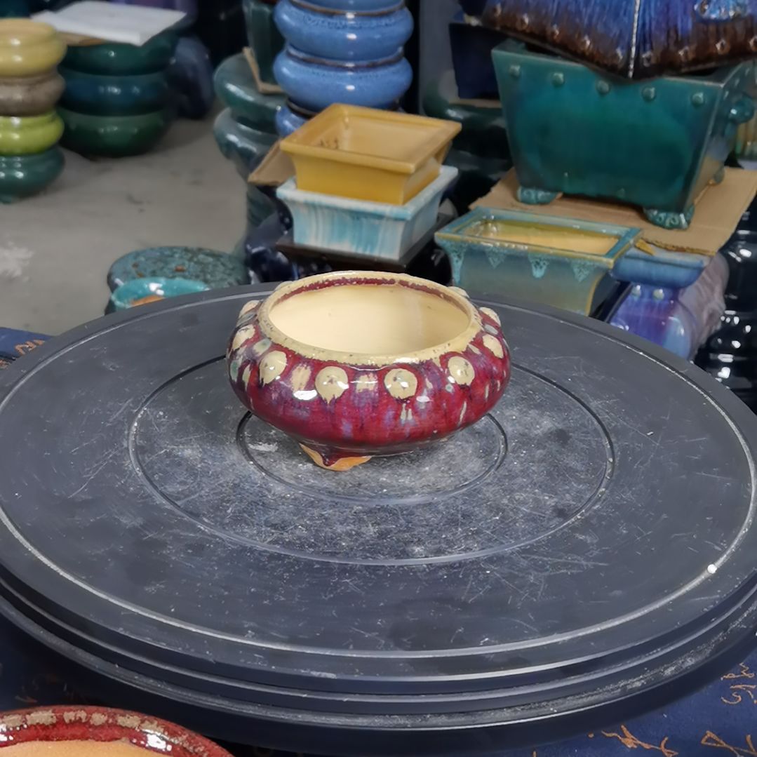 19内口9深4石湾花盆默认微瑕