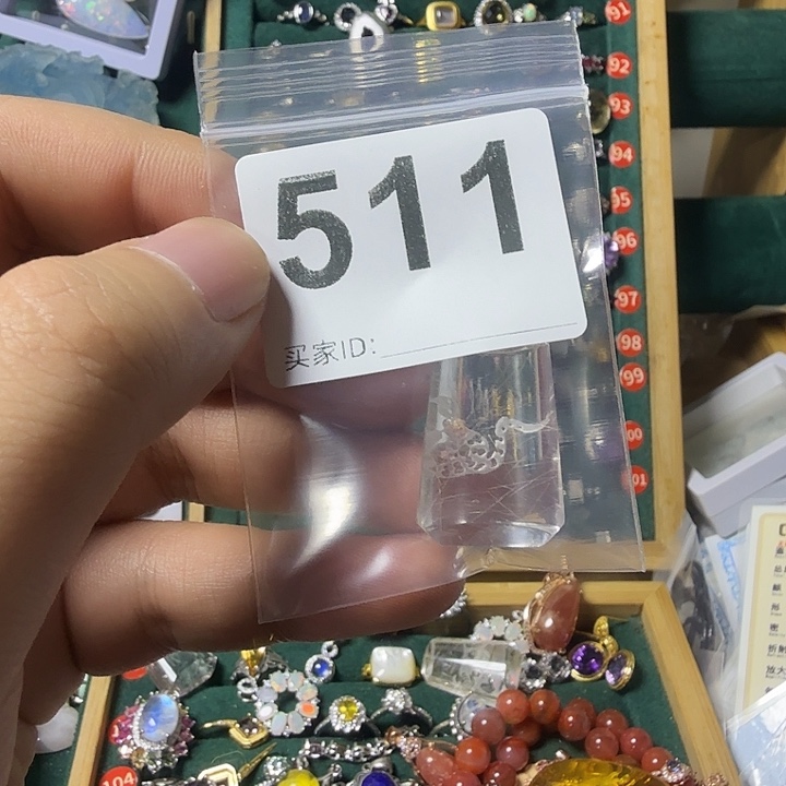 ****儿发晶颈饰未镶嵌发晶吊坠发晶吊坠