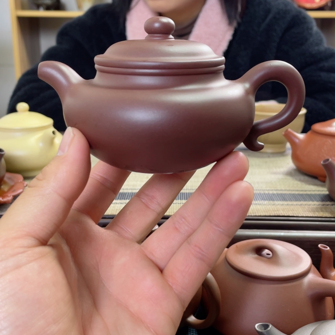 紫砂茶壶仿古底槽清