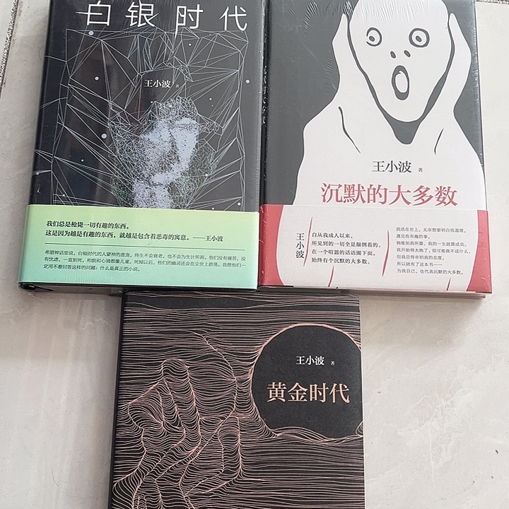 精装书籍 王小波三本