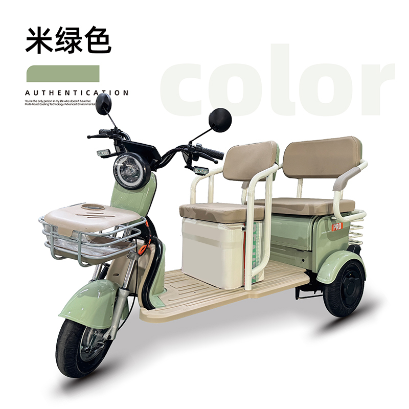 包邮裸车休闲三轮车不含电池和充电器客货两用接送孩子