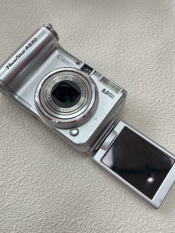 9新 Canon/佳能 a630福利机能自拍800w像素自备5号电池