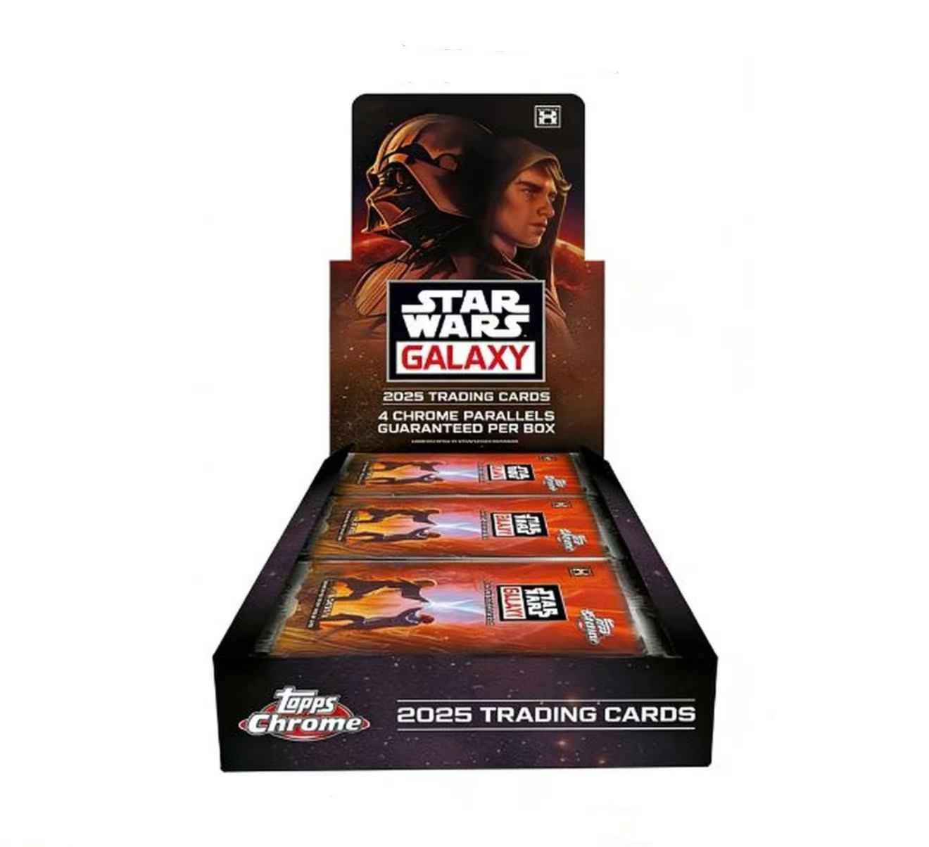 Topps2025 Topps Chrome Star Wars Galaxy Hobby Box（直播代拆）