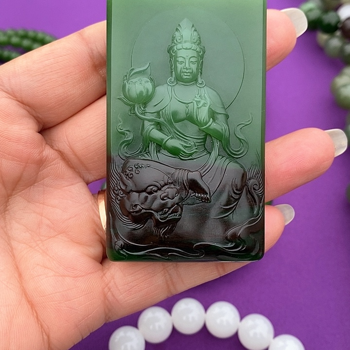 未镶嵌和田玉（糖玉）手链