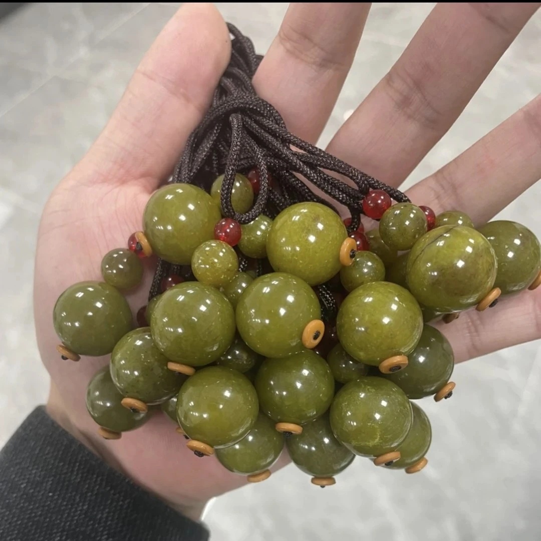 《抖音官方质检发货正品保真》纯天然玉石黄金玉葫芦吊坠"讲解链接 