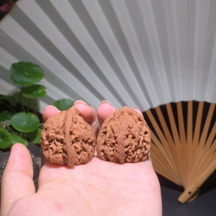 文玩核桃吊坠刘志瑞橘皮丑将070805