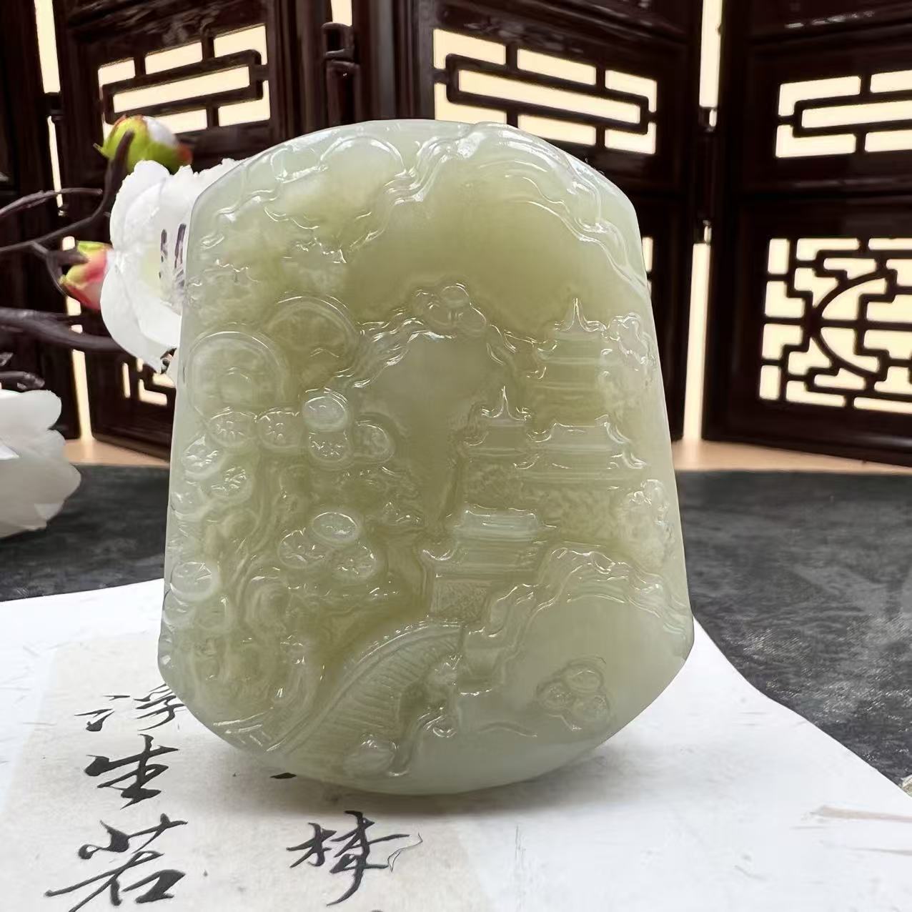 A307 和田玉吊坠 GS7913082