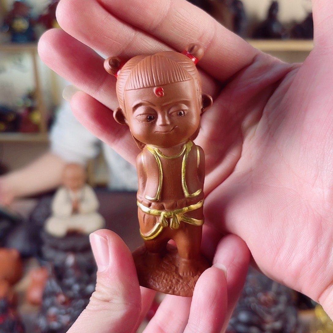 紫砂茶宠紫陶树脂茶宠摆件