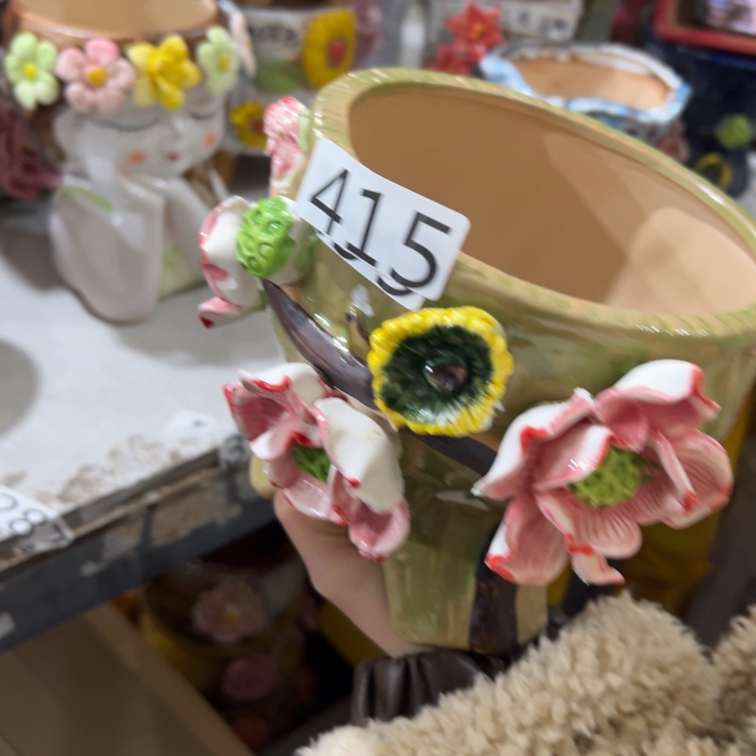 花盆，拍满20发货，退款拉黑瑕疵415