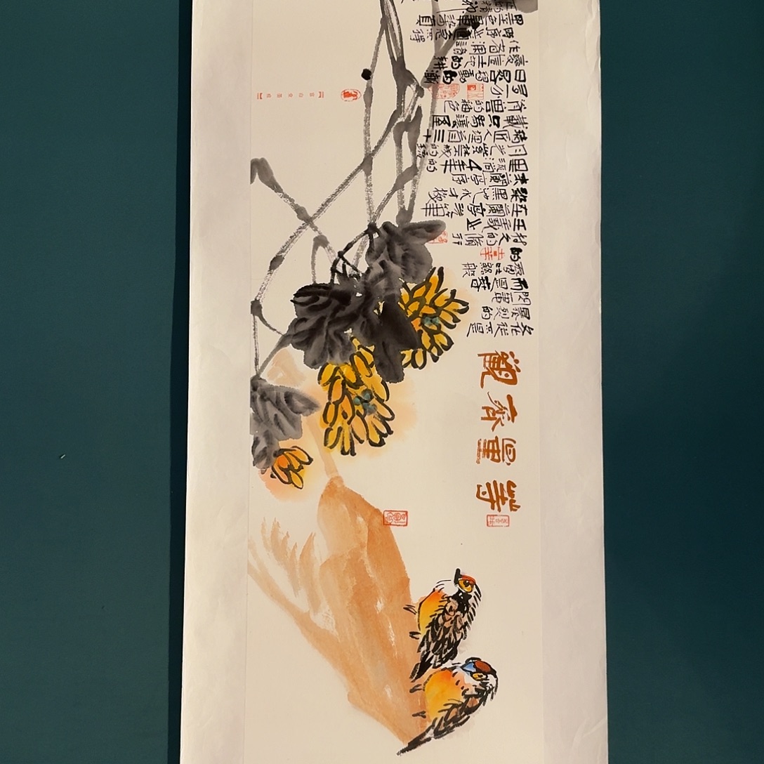 国画邹老师的作品
