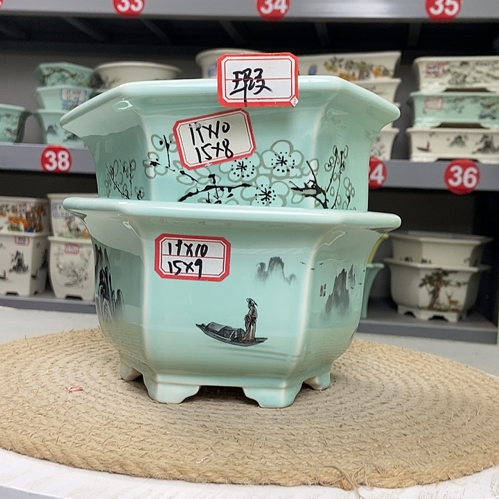 紫砂紫砂花盆0088