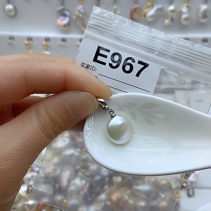 淡水珍珠颈饰银S925镶嵌