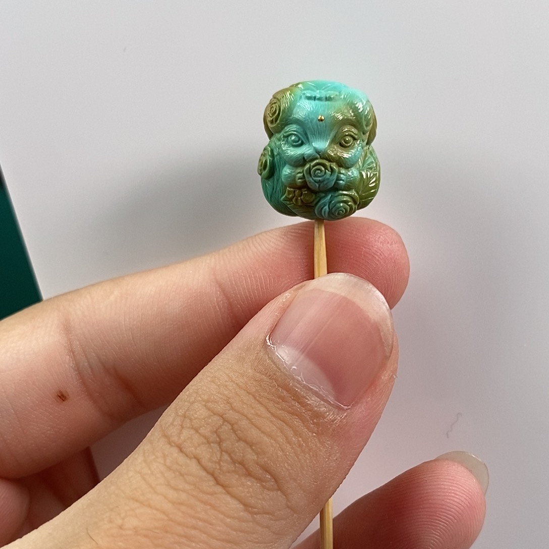 绿松石珠宝奇石未镶嵌