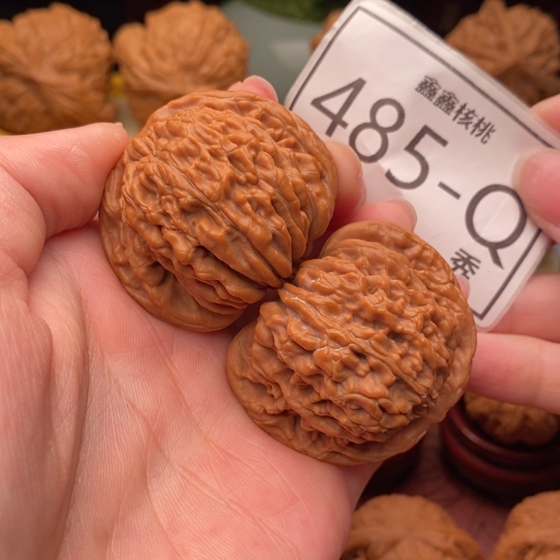 文玩核桃把件汉高楼42