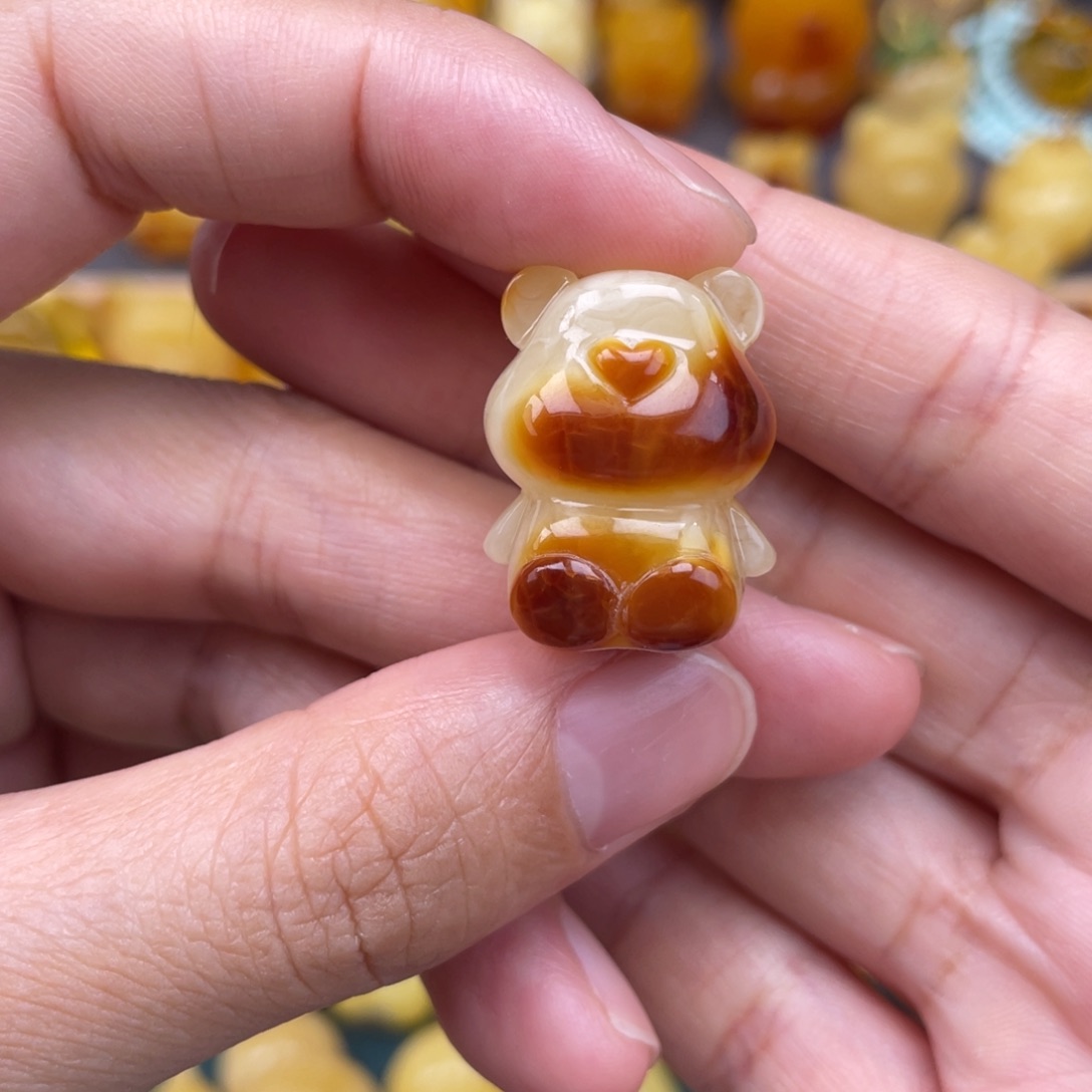 裸石琥珀未镶嵌蜜蜡