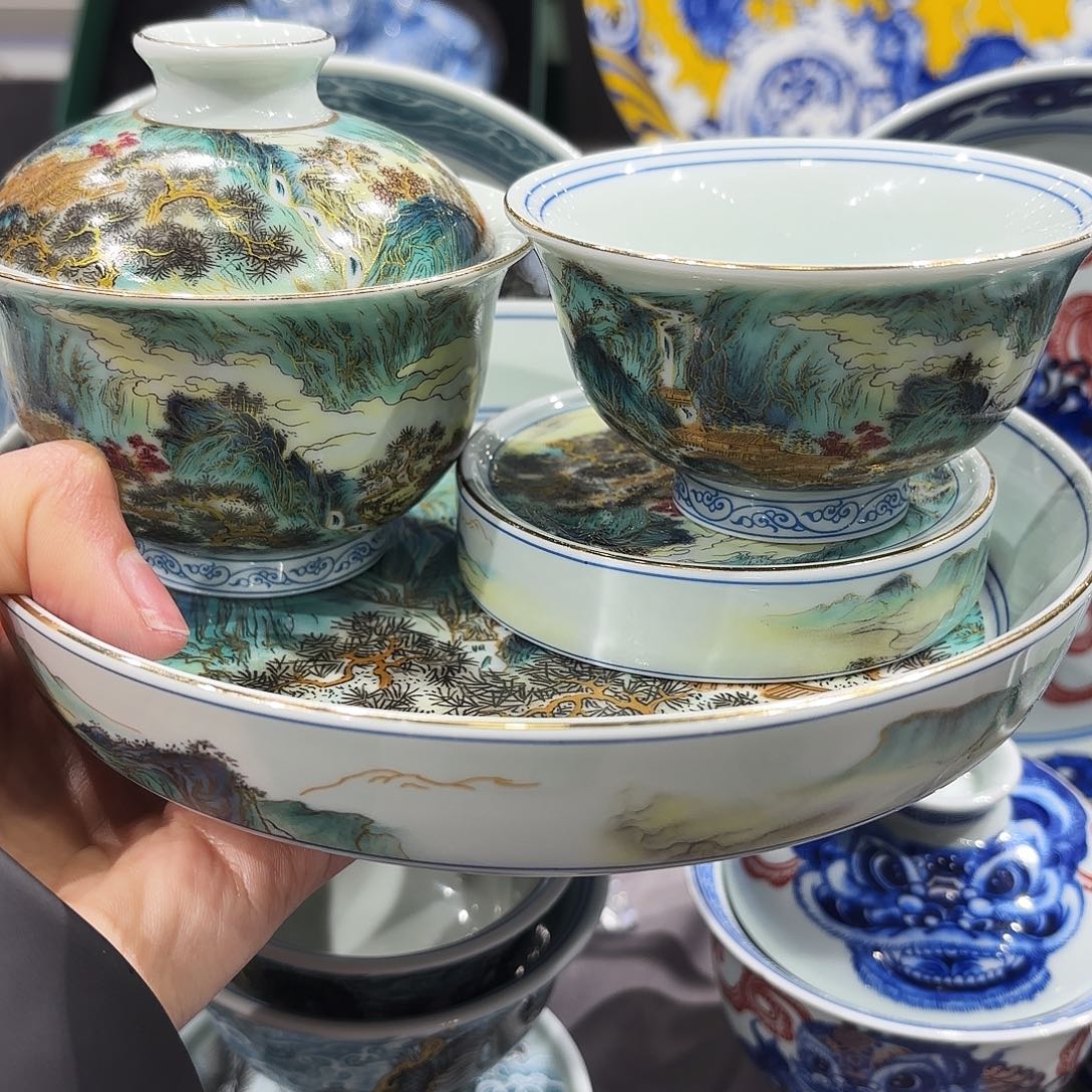 瓷片景德镇瓷器艺术