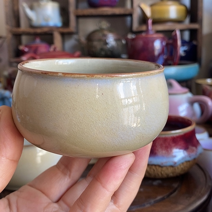 闲**致中国神后钧瓷茶具