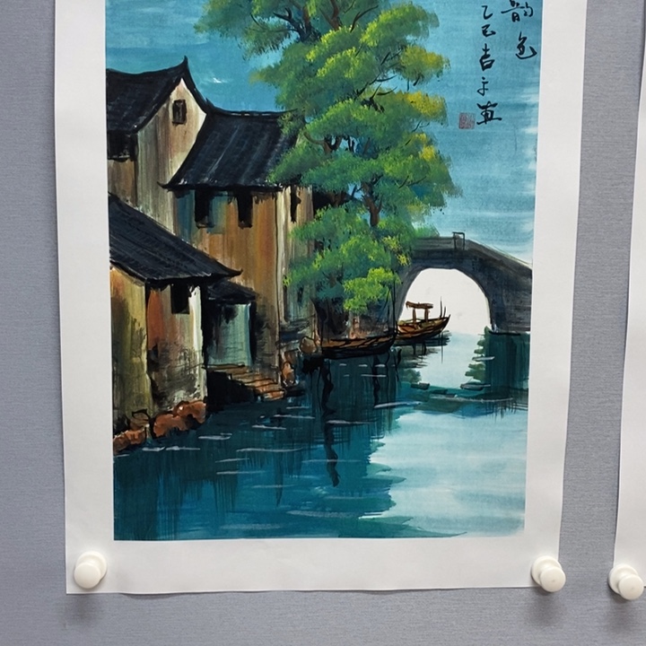 国画亲笔手绘原创