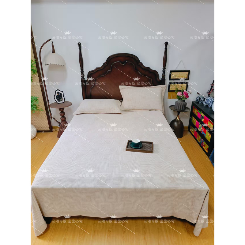 幕古(Mugu)凉席三件套250*250～L122会缩水枕套有误差