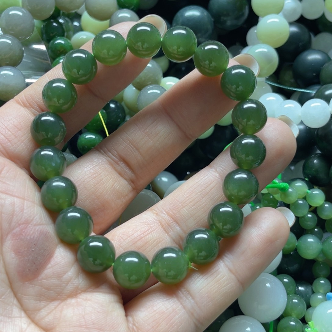 和田玉手链未镶嵌