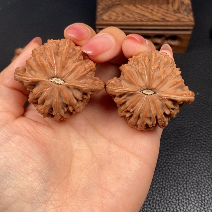 吊坠文玩核桃43山地蝴蝶磨全品