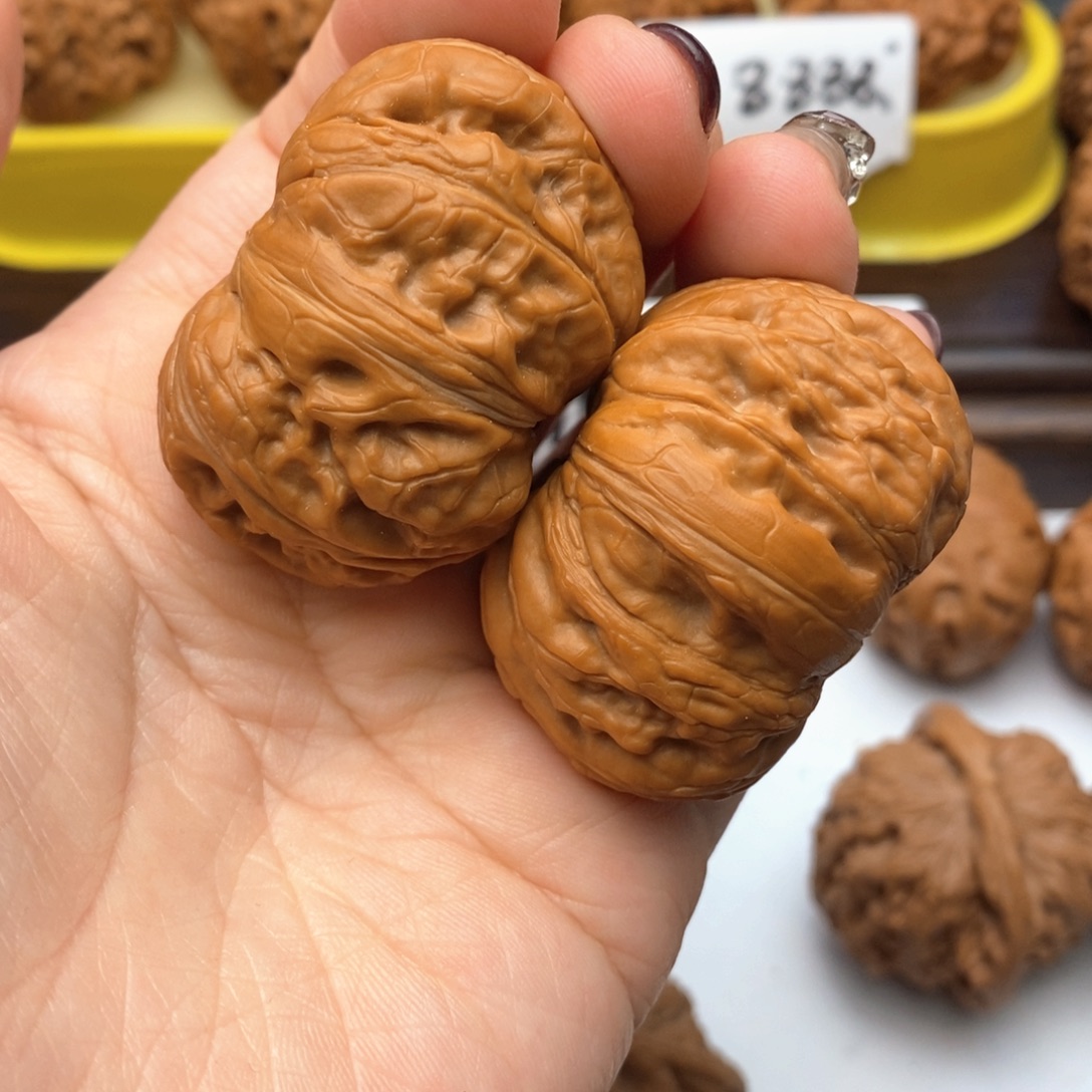 把件文玩核桃44尺平谷元宝