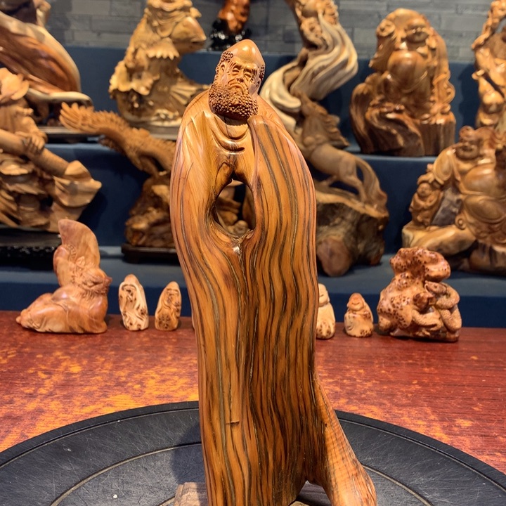 柏木（崖柏）根雕摆件