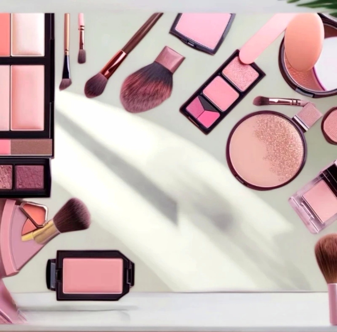 便携款可拆卸替换刷头蓝色柔软化妆刷适合