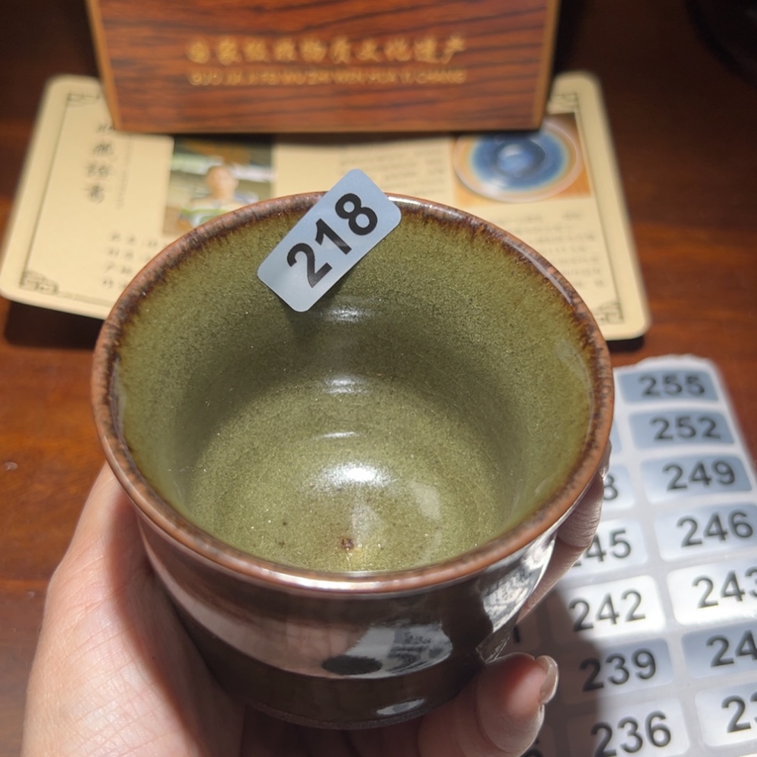 茶盏全手工原矿原釉建盏