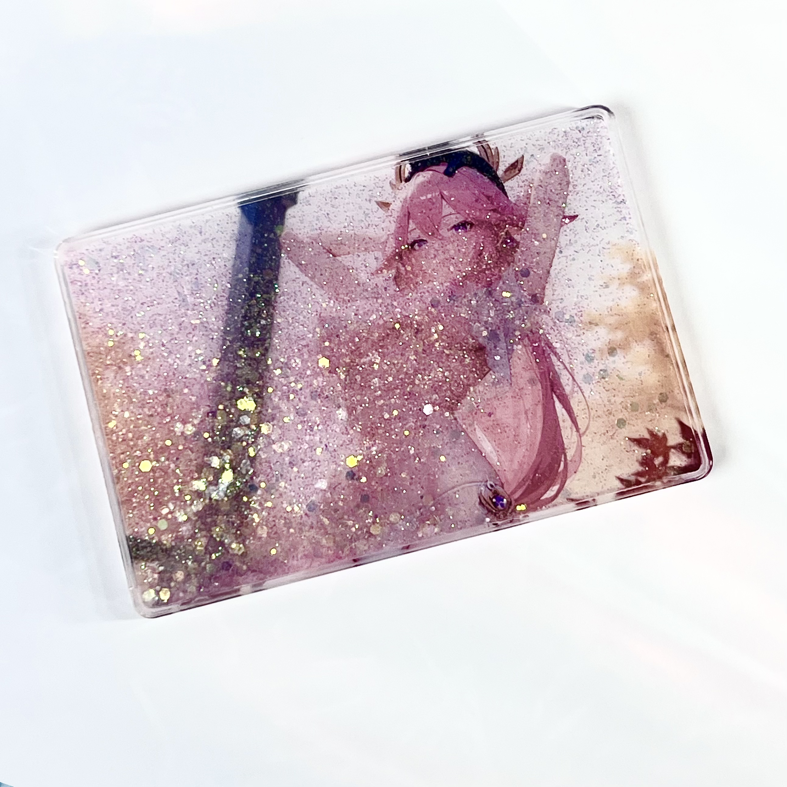 小马拆【原神 崩坏 鸣潮】A6流麻水晶砖 二次元收藏卡牌