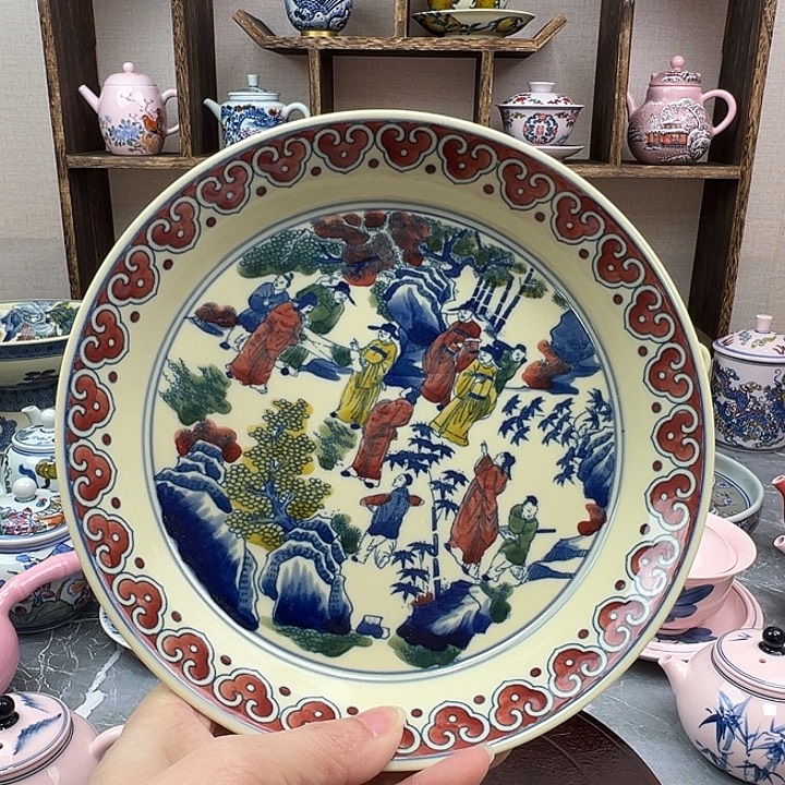 陶摆件景德镇陶瓷567老厂瓷114