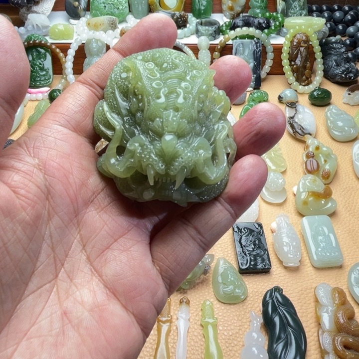 和田玉把件未镶嵌定制款