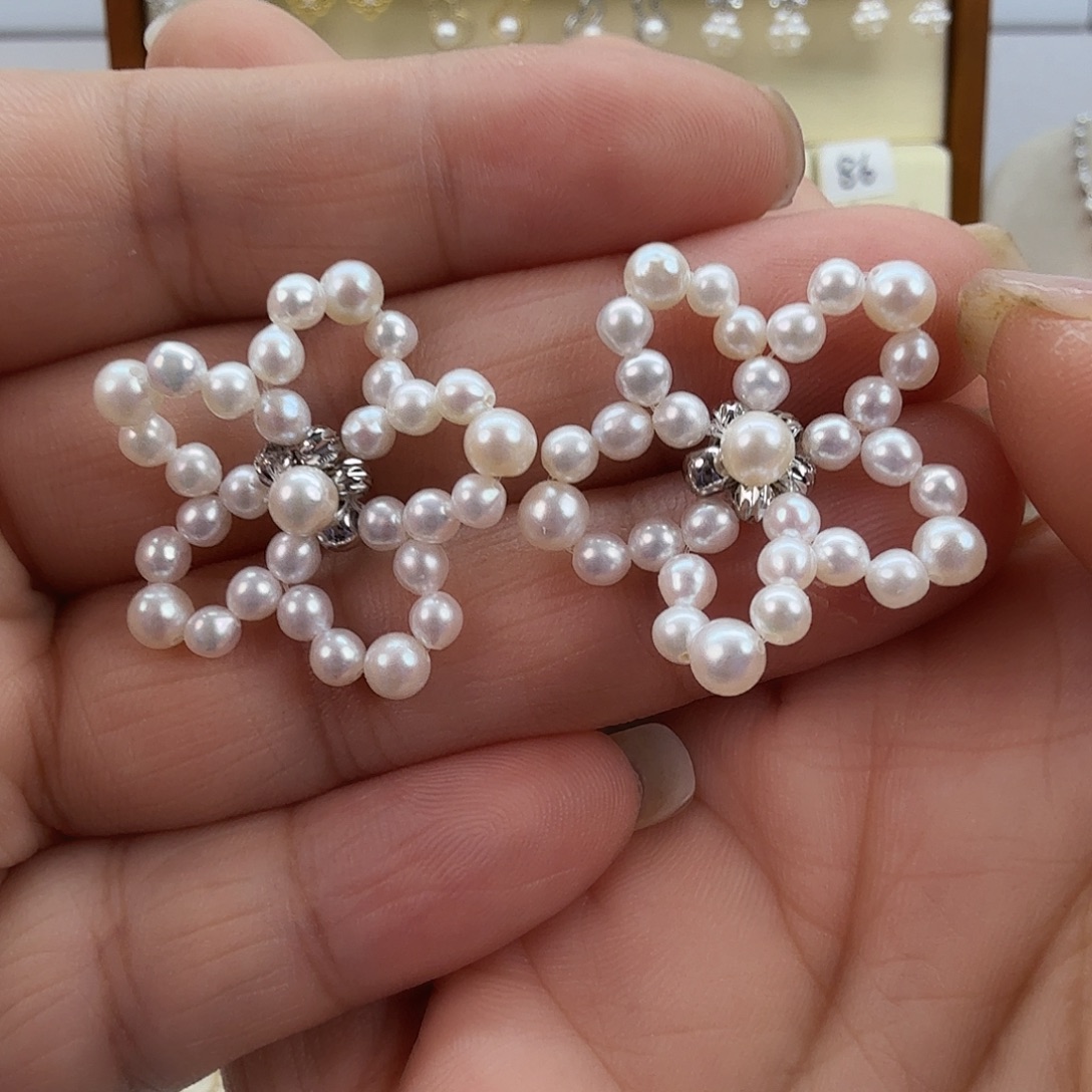 耳饰淡水珍珠未镶嵌