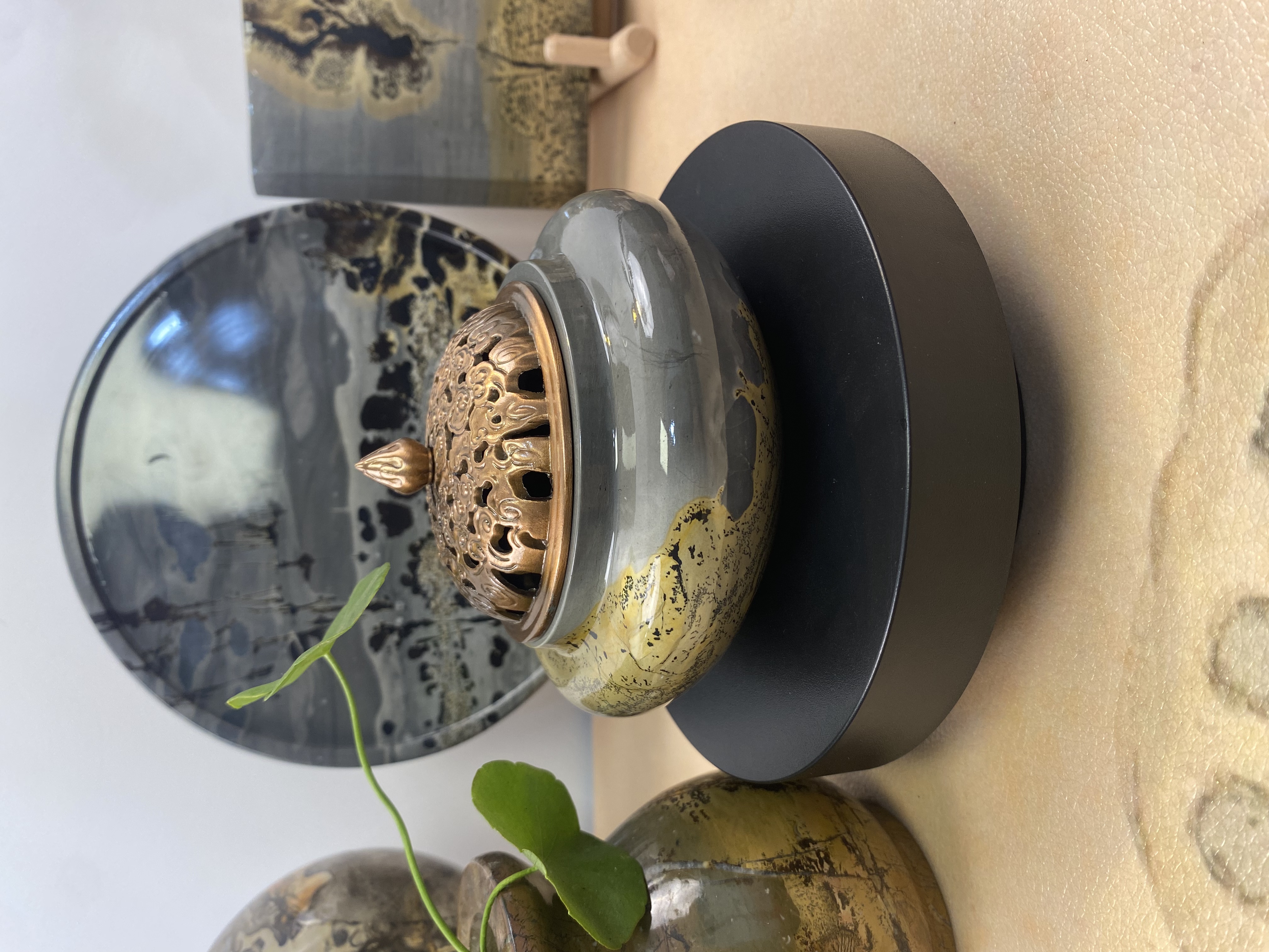 广西国画石草花石（直播间一物一拍）