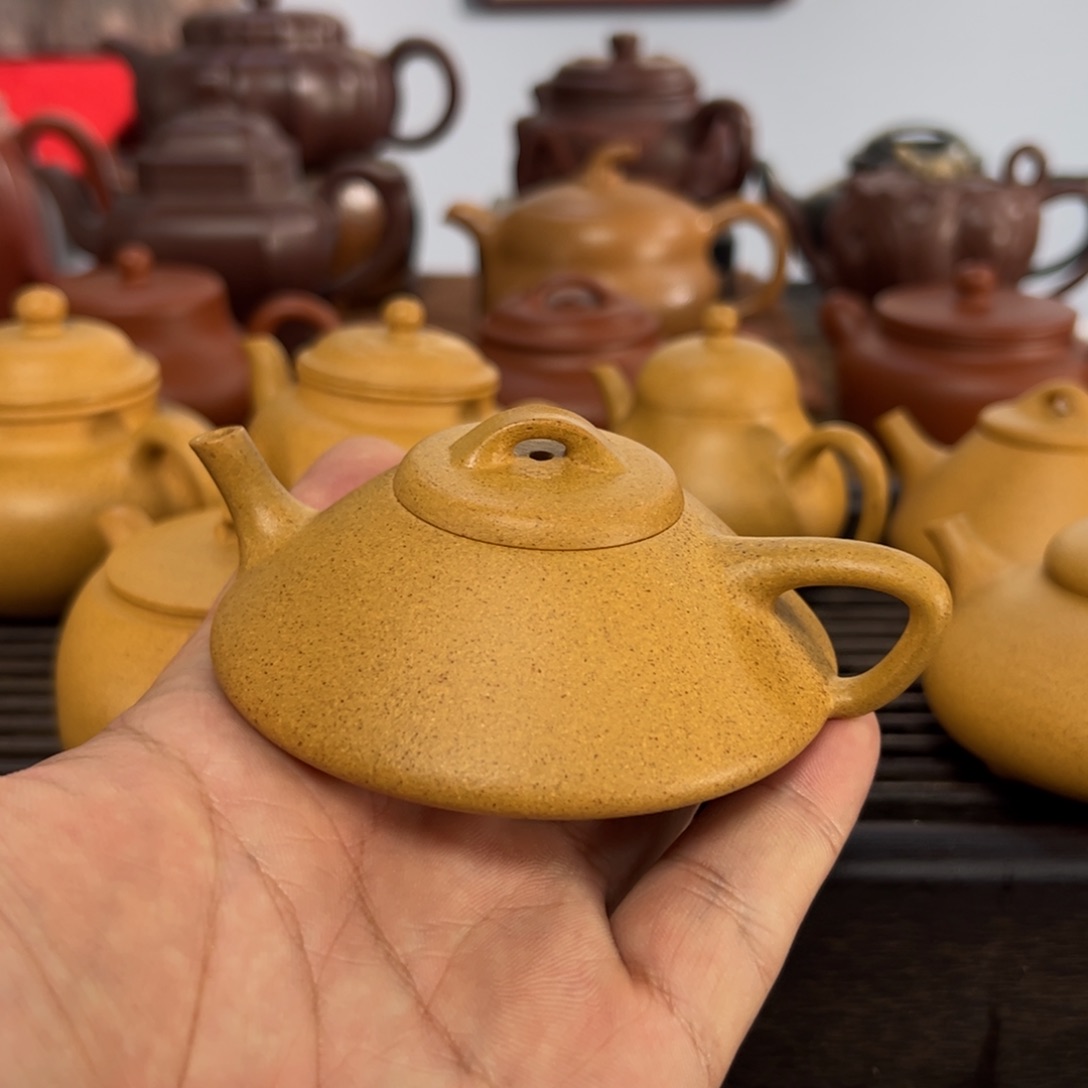 筝***筝紫砂茶壶全手制作